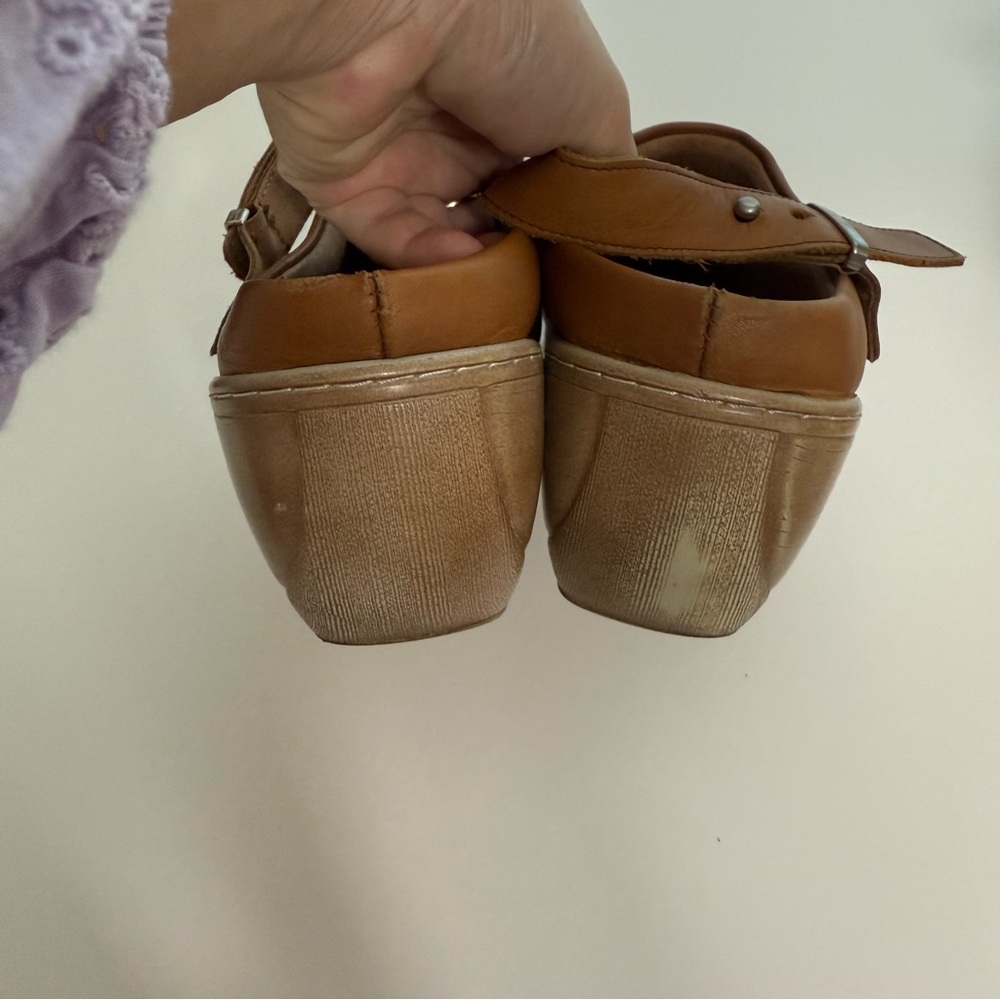 SoftWalk women sz 8.5 Brown Softwalk Marquette Clog Mules - Picture 11 of 11